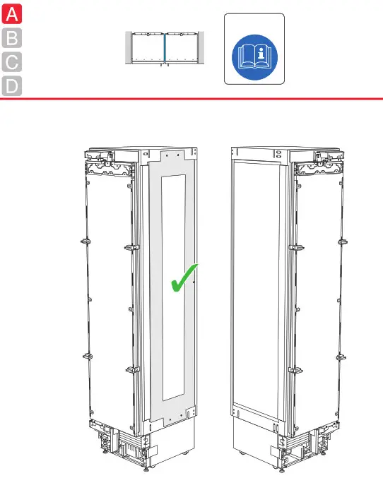 GAGGENAU RF461705 24 Inch Panel Ready Built In Smart All Freezer - FIG46