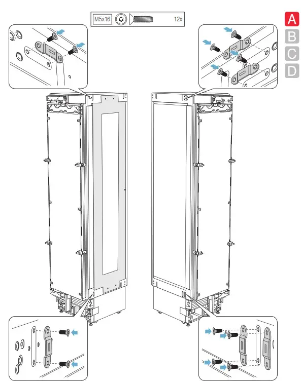 GAGGENAU RF461705 24 Inch Panel Ready Built In Smart All Freezer - FIG47