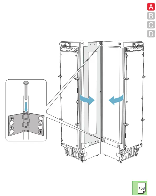 GAGGENAU RF461705 24 Inch Panel Ready Built In Smart All Freezer - FIG49