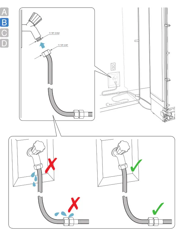 GAGGENAU RF461705 24 Inch Panel Ready Built In Smart All Freezer - FIG61
