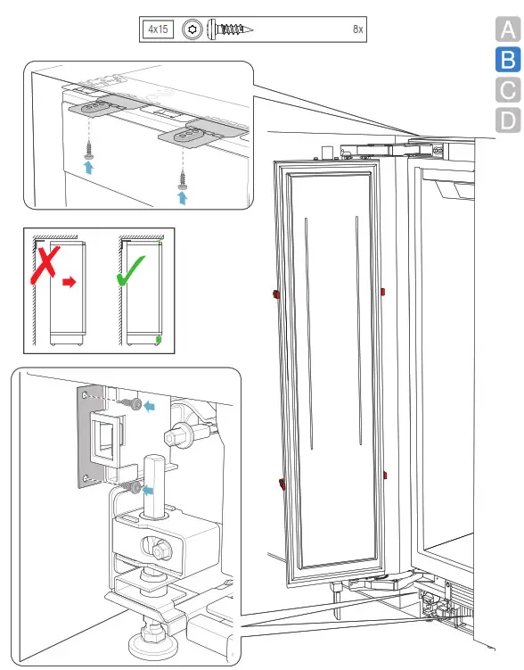 GAGGENAU RF461705 24 Inch Panel Ready Built In Smart All Freezer - FIG66