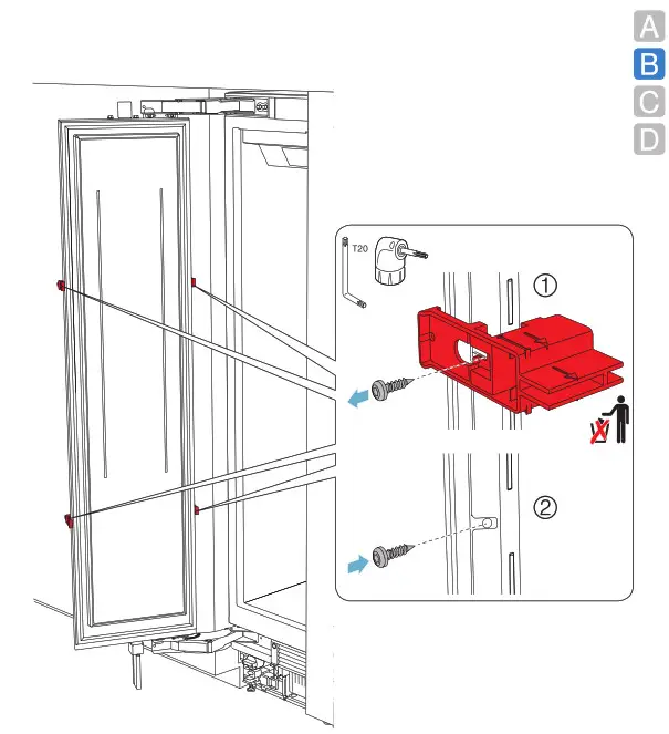 GAGGENAU RF461705 24 Inch Panel Ready Built In Smart All Freezer - FIG68