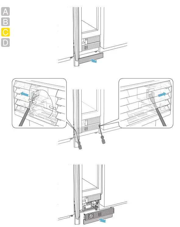 GAGGENAU RF461705 24 Inch Panel Ready Built In Smart All Freezer - FIG71
