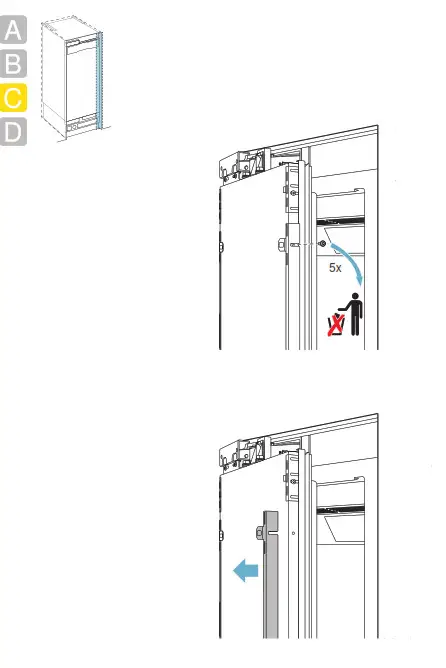 GAGGENAU RF461705 24 Inch Panel Ready Built In Smart All Freezer - FIG78