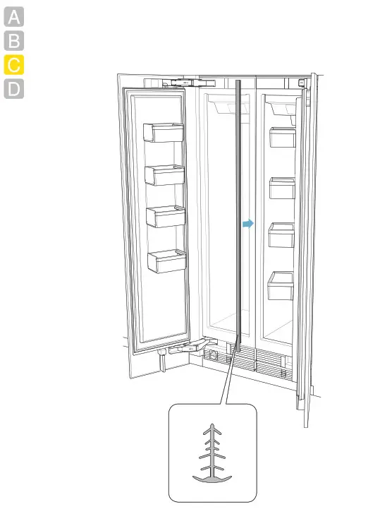 GAGGENAU RF461705 24 Inch Panel Ready Built In Smart All Freezer - FIG88