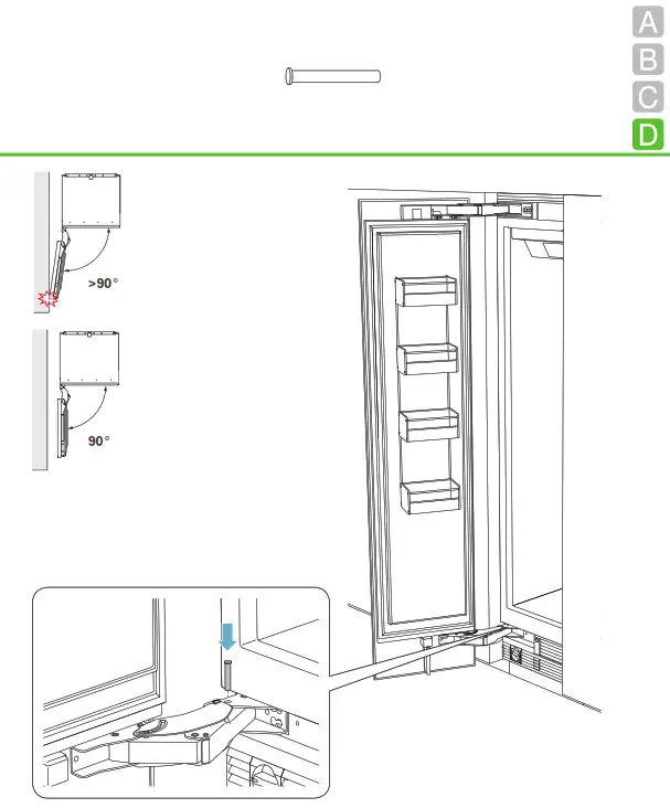 GAGGENAU RF461705 24 Inch Panel Ready Built In Smart All Freezer - FIG89