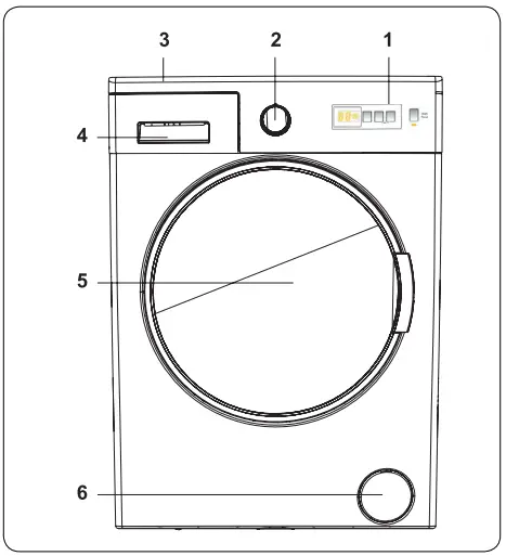 Amica AWA 4740 Washing Machine -