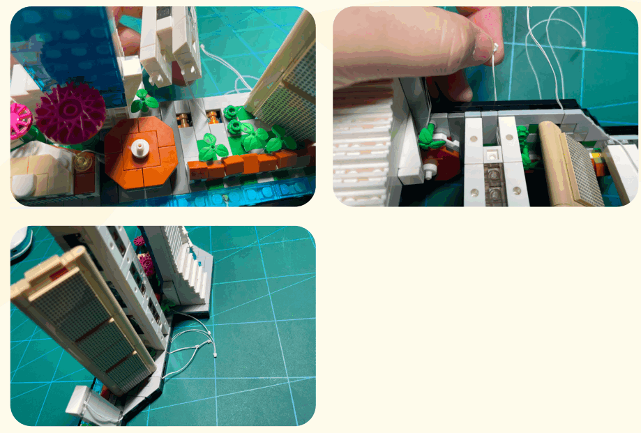 GAME OF BRICKS 21057 Light Kit for Singapore - Fig 14