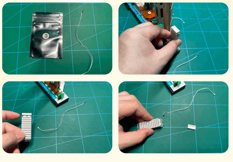 GAME OF BRICKS 21057 Light Kit for Singapore - Fig 5