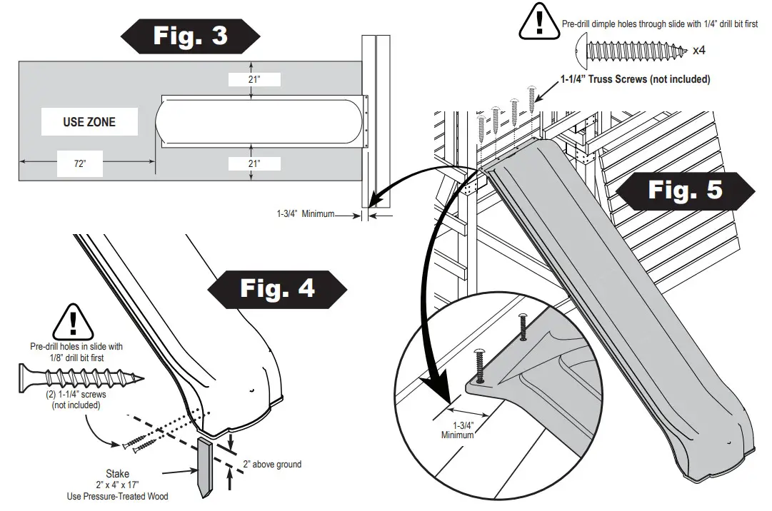 Swing N Slide WS 5030 Olympus Wave Slide - Assembly