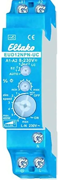Eltako EUD12NPN-UC  Universal dimmer switch