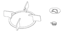 FOTILE GHG78211 Gas Stove 24