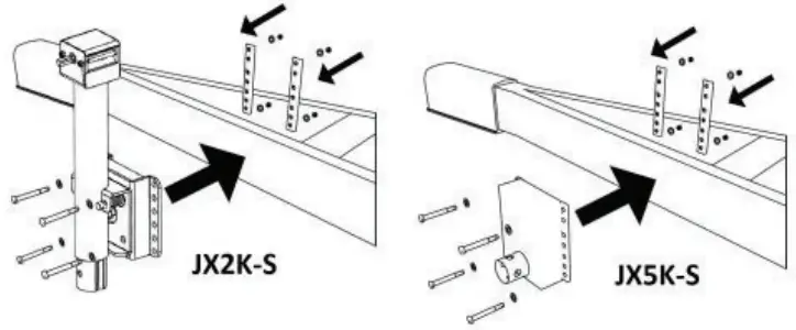 TRAILER VALET TVJX2-S JX 2000-lb -SIDE JACK