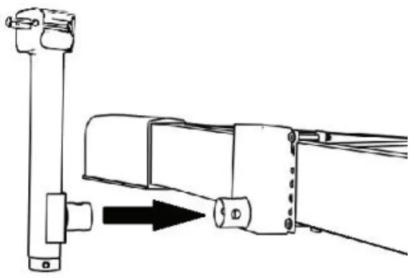 TRAILER VALET TVJX2-S JX 2000-lb -e Mount bracket