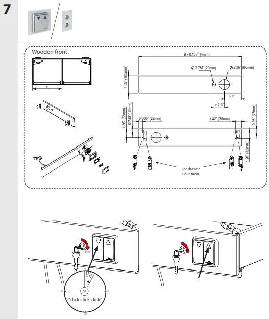 GRANBERG 6310H Kitchen Worktop Lift Baselift - fig143