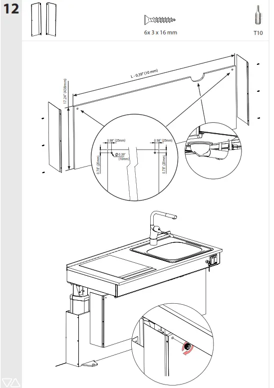 GRANBERG 6310H Kitchen Worktop Lift Baselift - fig18