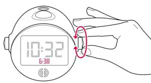 FIG 17 Setting the Alarm