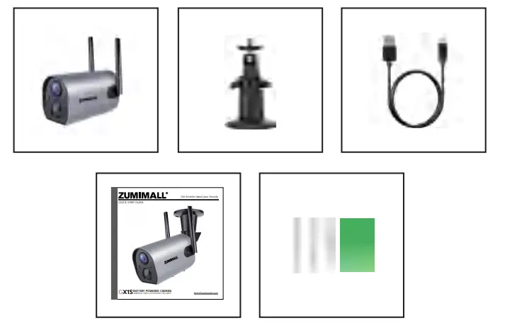 ZUMIMALL Security Cameras Wireless Outdoor-1