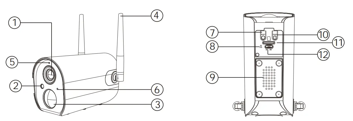ZUMIMALL Security Cameras Wireless Outdoor-2