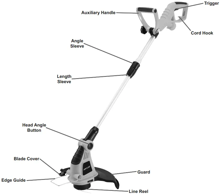HARBOR FREIGHT 62567 Electric String Trimmer - FIGURE 5