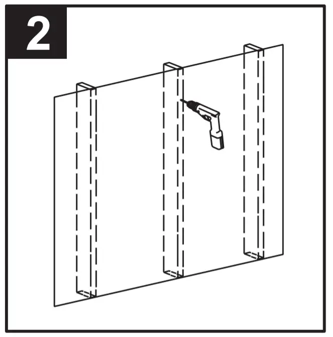 Diamond 772515378706 Rectangular Batroom Mirror - ASSEMBLY2