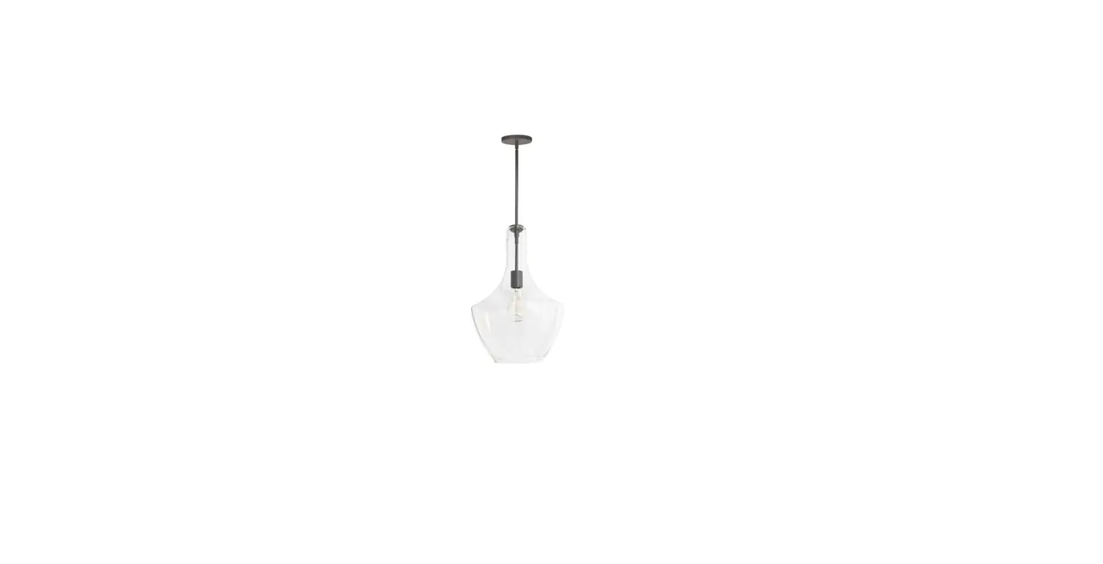 Dainolite Ptl-121p Petalite Black Modern-contemporary Clear Glass Teardrop Pendant Light Installation Guide