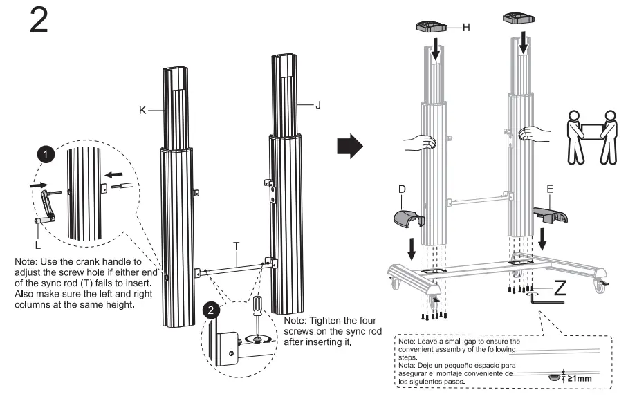 AiSENS-FT100TE-125 TV-Mobile-Cart-4