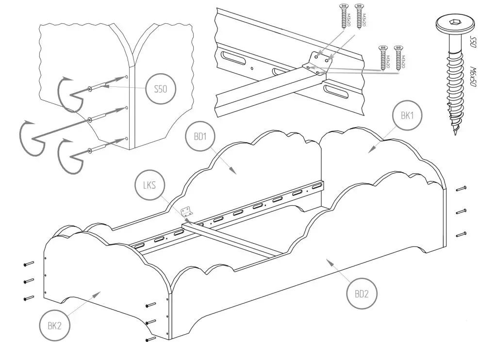 PETIT PUK CLOUD 9 Montessori Floor Bed Instruction Manual - How to use
