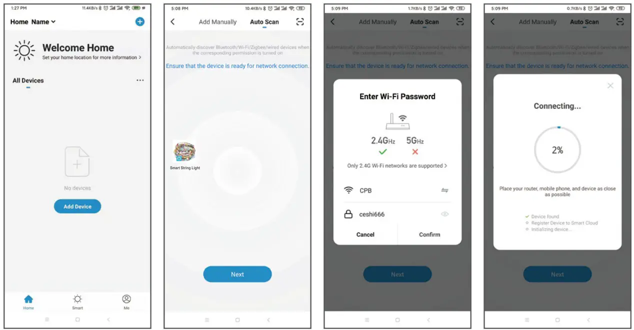 TRAMSMART 16.4FT 33LED Smart Globe Fairy Lights - Figure 1