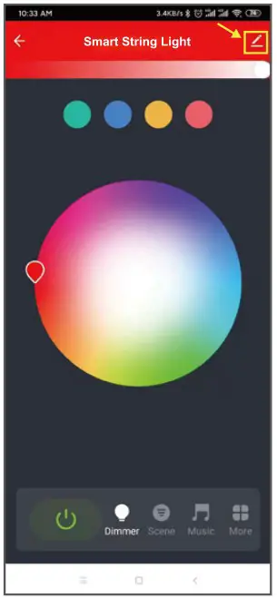 TRAMSMART 16.4FT 33LED Smart Globe Fairy Lights - Figure 5