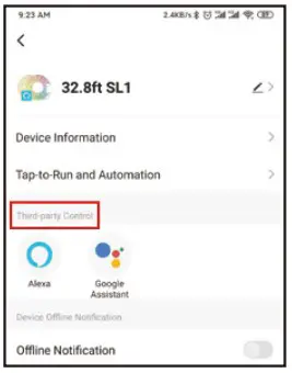 TRAMSMART 16.4FT 33LED Smart Globe Fairy Lights - Figure 6