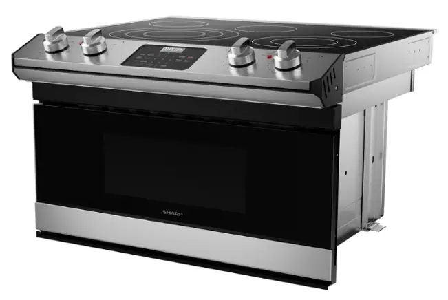SHARP STR3065HS Smart Radiant Rangetop With Microwave Drawer Oven
