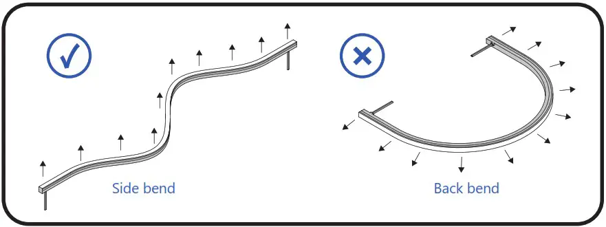 GE current GEXNS32 2 Contour Gen 2 LED Lighting System Side Bend - Figure1