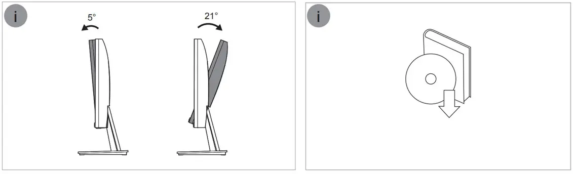 Dell E2221HN Monitor - Important