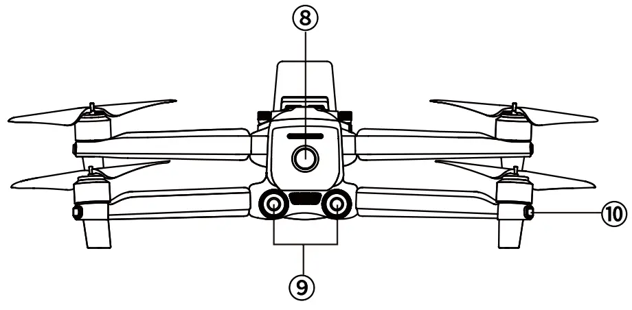 AUTEL EVO II RTK Series V3 Rugged Bundle Drone - AIRCRAFT OVERVIEW 1