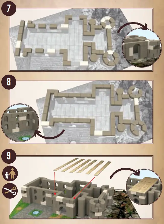 Construction instructions step by step