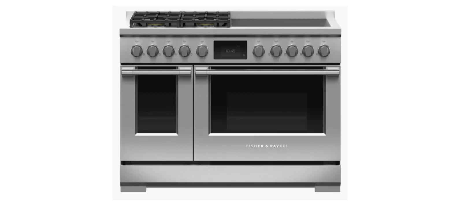 Fisher Paykel Rhv3-484-n 48 Inch 4 Burners 4 Induction Zones Self Cleaning Dual Fuel Range User Guide Fisher Paykel Rhv3-484-n 48 Inch 4 Burners 4 Induction Zones Self Cleaning Dual Fuel Range User Guide