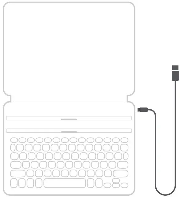 ZAGG Pro Keys Wireless Keyboard and Detachable Case -CHARGING