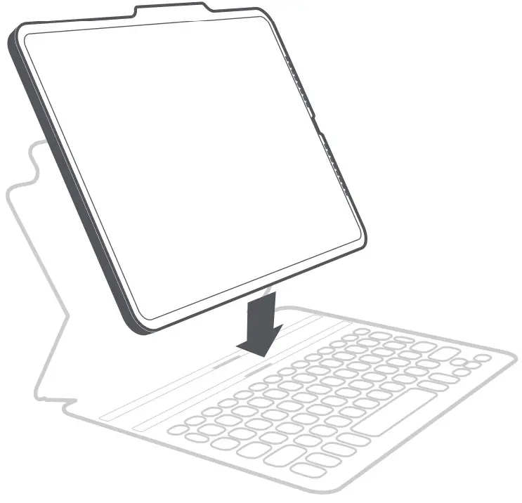 ZAGG Pro Keys Wireless Keyboard and Detachable Case -device