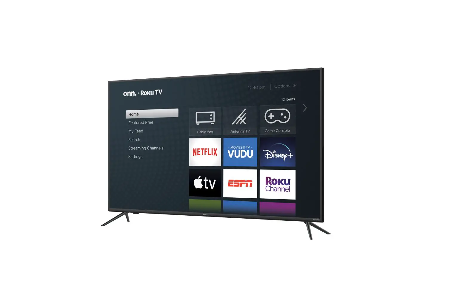 Onn 100012586 55” Class 4k Uhd (2160p) Led Roku Smart Tv User Guide