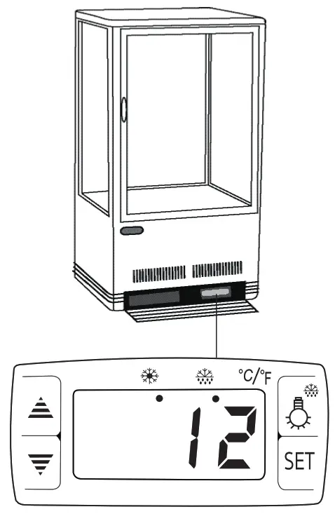 POLAR Display Chiller - Operation