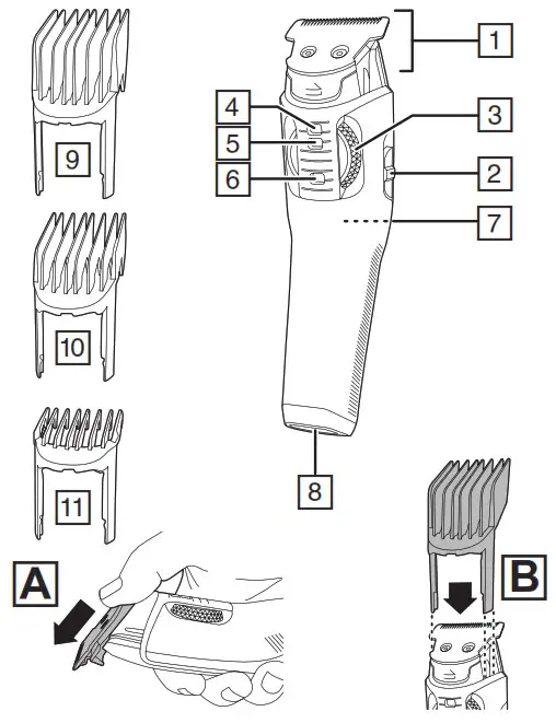 REMINGTON HC4000 X4 Power-X Series Hair Clipper - overview