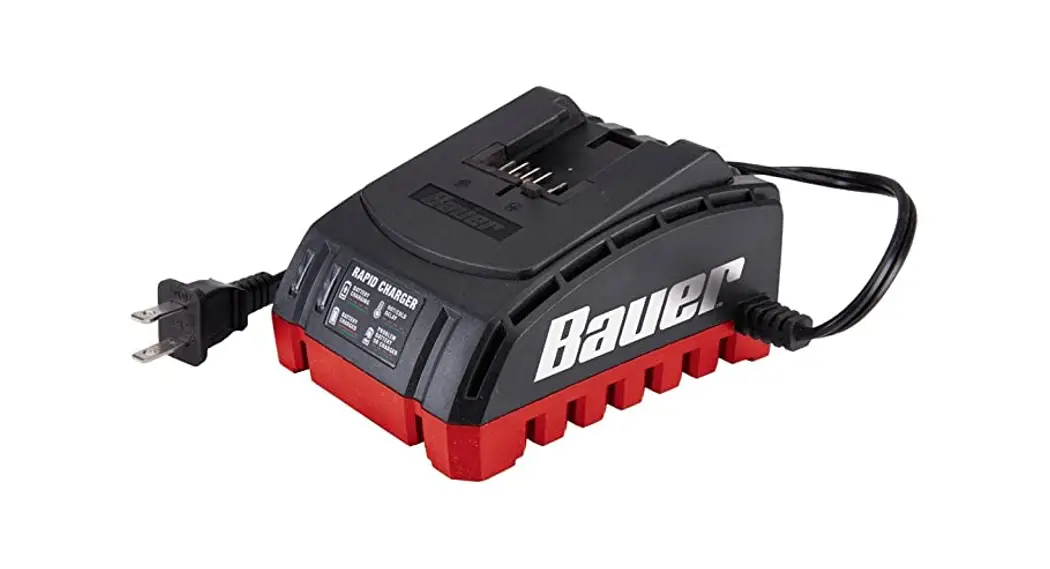 Hypermax Bauer 20v Lithium Rapid Charger 1704c-b Owner's Manual