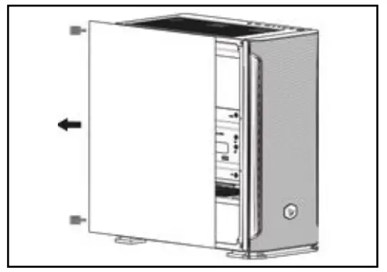 savio SHADOW X1 Professional Gaming PC Case - screws