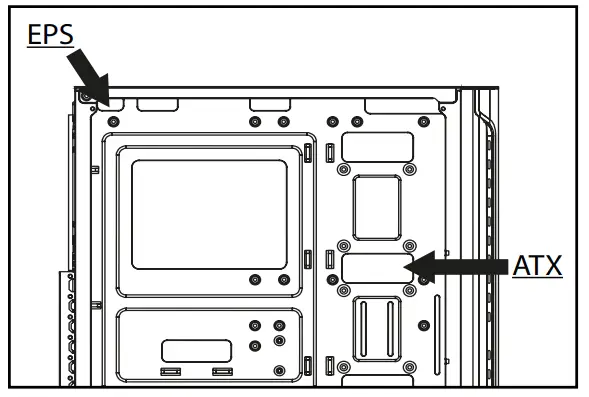 savio SHADOW X1 Professional Gaming PC Case - eps