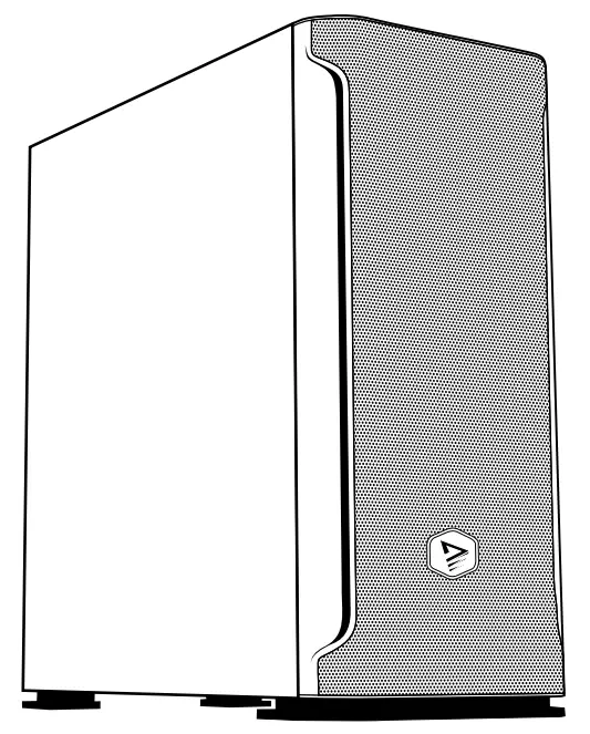 savio SHADOW X1 Professional Gaming PC Case