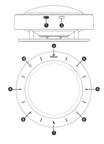 beyerdynamic Phonum Wireless Bluetooth Speakerphone