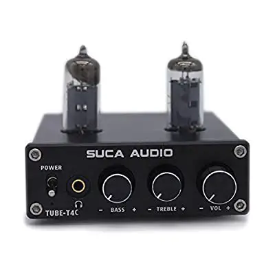 SUCA AUDIO TUBE-T2 Integrated Stereo Output Tube Headphone Amplifier-product