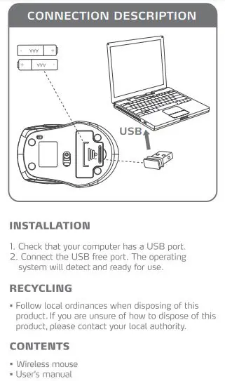 Kmart RF-2180 Wireless Mouse 10m 60 g fig3
