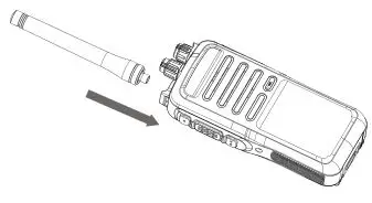 GoCom GD100 Digital Radio - Antenna Installation